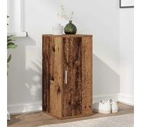 QZZCED Armoire à chaussures avec 5 étagères et porte en bois d'ingénierie, stable et durable, grand espace de rangement, surface lisse résistante à l'humidité, partie