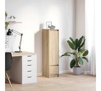 QZZCED Buffet de Rangement en Bois d'Ingénierie avec Porte Amovible et Surface Lisse, Meuble de Salle à Manger pour Organisation et Protection des Affaires,