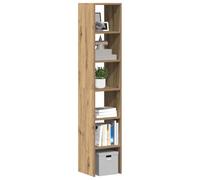 QZZCED Étagère en bois d'ingénierie avec 2 options de montage, étagère empilable et latérale pour rangement polyvalent, surface lisse résistante à l'humidité