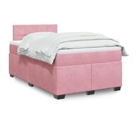 QZZCED Matelas à ressorts ensachés avec surmatelas et sommier à lattes, tissu en velours doux, soutien individuel et respirant pour un maximum de confort et de relaxation nocturne