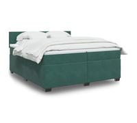 QZZCED Matelas à ressorts ensachés avec tête réglable et protège-matelas respirant, tissu en velours doux, support individuel et lattes en bois pour un maximum de confort