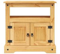 QZZCED Meuble TV - Meuble TV - Style mexicain - Corona - 80 x 43 x 78 cm - Pour salon, chambre à coucher - Appareil de divertissement