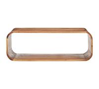 QZZCED Table d'appoint de salon pour chambre à coucher, table basse, 90 x 50 x 30 cm, bois massif d'acacia pour bureau, salon, bureau