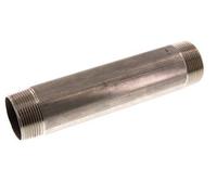 R 1 1/2'' Mamelon double pour tuyau en acier inoxydable 20 Bar DIN 2982 - 200mm