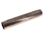 R 1 1/2'' Mamelon double pour tuyau en acier inoxydable 20 Bar DIN 2982 - 250mm