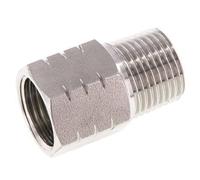 R 1/2'' x 1/2'' NPT M/F Anneau réducteur en acier inoxydable 40 Bar - Hydraulique