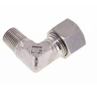 R 1/4'' mâle x 12L Raccord coudé 90° en acier inoxydable 315 Bar DIN 2353