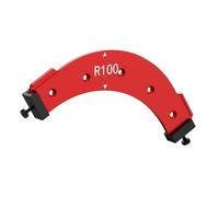 R 100 Pochoirs ronds à rayon d'angle pour le travail du bois, rayon d'angle, modèle d'itinéraire, modèles de rayon, gabarits de fraisage en d'aluminium, pour la manipulation manuelle