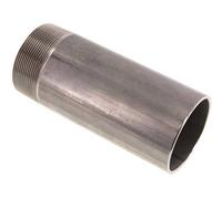 R 2 1/2'' Male x 76.1mm Raccord pour tuyau en acier inoxydable avec embout à souder 20 Bar DIN 2982 - 170mm