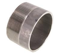R 2 1/2'' Male x 76.1mm Raccord pour tuyau en acier inoxydable avec embout à souder 20 Bar DIN 2982 - 50mm