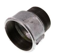 R 2 1/2'' x Rp 3'' M/F Bague réductrice en fonte zinguée 25 Bar