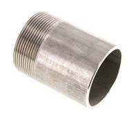 R 2'' Male x 60.3mm Raccord pour tuyau en acier inoxydable avec embout à souder 20 Bar DIN 2982 - 80mm