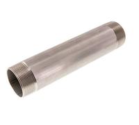 R 2'' Mamelon double pour tuyau en acier inoxydable 20 Bar DIN 2982 - 250mm