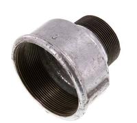R 2'' x Rp 3'' M/F Bague réductrice en fonte zinguée 25 Bar