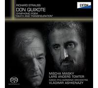 R.シュトラウス:交響詩「ドン=キホーテ」、「死と変容」 ミッシャ・マイスキー ラース・アンダース・トムター ウラディーミル・アシュケナージ チェコ・フィルハーモニー管弦楽団