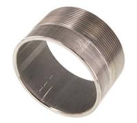 R 3'' Male x 88.9mm Raccord pour tuyau en acier inoxydable avec embout à souder 20 Bar DIN 2982 - 50mm