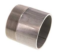 R 3'' Male x 88.9mm Raccord pour tuyau en acier inoxydable avec embout à souder 20 Bar DIN 2982 - 80mm