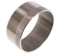 R 4'' Male x 114.3mm Raccord pour tuyau en acier inoxydable avec embout à souder 20 Bar DIN 2982 - 50mm