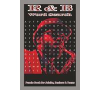 R & B Word Search Puzzle Book: Word Searches with Easy to Read Print About R & B, Jazz, Soul and More : 6x9 Inches, 110 pages : 50+ Puzzles … Word Search Puzzles for Vacations, Holidays & Free Time