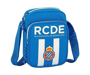 R.C.D. Espanyol Sac à bandoulière officiel, avec poche extérieure