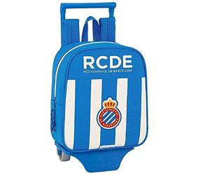 R.C.D. Espanyol Sac à Dos Pépinière Officielle Avec un Chariot Safta