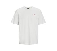 R.D.D. by Jack & Jones T-Shirt 'RDDROAD' rouge / blanc, Taille M