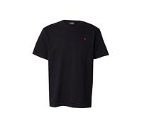 R.D.D. ROYAL DENIM DIVISION T-Shirt 'Road' rouge clair / noir, Taille M