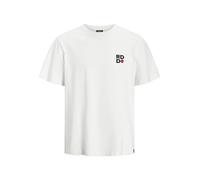 R.D.D. ROYAL DENIM DIVISION T-Shirt rouge / noir / blanc, Taille XL