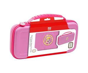 R.D.S. Industries, Inc. Étui de Voyage de Luxe sous Licence Game Traveler pour Nintendo Switch, Nintendo Switch 2, OLED, Princesse Pêche (PP12)