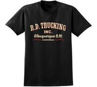 R.D. Trucking Convoy Inspired T Shirt Retro 70s Film Movie Tee Shirts Black M