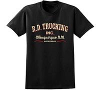 R.D. Trucking Convoy Inspired T-Shirt - Retro 70S Film Movie Tee Shirts Black XXL