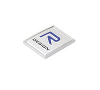 R Design Logo 3D Metal Emblème Badge Arrière Voiture Autocollant pour Volvo V40 C30 S60 XC60