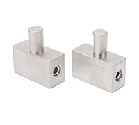 R¨¦ducteur D'entr¨¦e D'ampli, Paquet de 2 en Alliage D'aluminium Haute Puissance Universel Double Calibre 1/0 ¨¤ Calibre 1/0 Adaptateur D'entr¨¦e D'amplificateur Audio de Voiture AWG