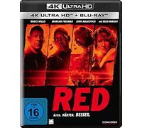 R.E.D. 4k, 2 Uhd-Blu-Ray
