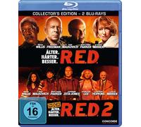 R.E.D. - Älter. Härter. Besser / R.E.D. 2 (Blu-ray)