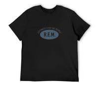 R.E.M Automatic for The People Mens Grey T Shirt R.E.M Tee Black XL