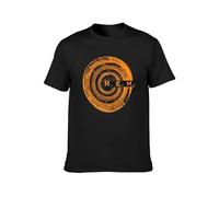 R.E.M. Woodcut Tree T-Shirt Unisex Gift Men's Black Tees L