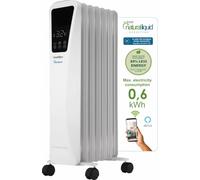R-Ecofluid2-7 - Radiateur à faible consommation de fluide écologique avec wifi intégré et puissance 1000 W - Radiateur à fluide h2o naturel liquide - Bastylipo, blanc
