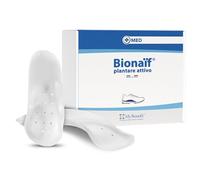 R-EVENGE Bionaif, plantaire active, en polymère de résine, élastique déformable, aide à améliorer la posture, favorise la circulation sanguine. (blanc, XXL 43-48 <105kg)