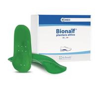 R-EVENGE Bionaif, plantaire active, en polymère de résine, élastique déformable, aide à améliorer la posture, favorise la circulation sanguine. (vert, L/XL 39-42 <70 kg)