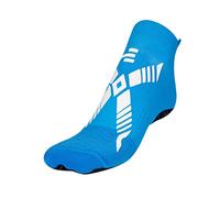 R-EVENGE Chaussette Pool Classic Q-Nova, idéale pour Les activités dans l'eau et Les Surfaces humides. Antibactérienne et antidérapante (IT, Nombre, 34, 37, Regular, Bleu - Blanc), Bleu Clair/Blanc