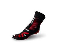 R-EVENGE Chaussette technique antidérapante parfaite sur surfaces sèches. Fil d'argent antibactérien, thermorégulateur et antistatique. Modèle 1 finger. Idéal pour fonctionnel, anti-gravity