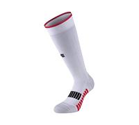 R-evenge Chaussettes techniques Running adulte compressives thermorégulateurs renforts long blanc, blanc, L/XL