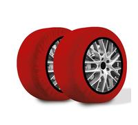 R.EVOLUTION Chaussettes de neige homologuées Italie EN 16662-1 - Deux chaînes à neige en tissu pour voiture. Snow Sock Taille L