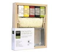 R&F Encaustic Starter Kit 1941, 5 colors plus tools