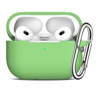 R-fun AirPods Pro 2nd et 1st Generation Case Cover with Keychain, Full Protective Silicone Skin Accessories for Women Men with Apple AirPods Pro 2022/2019 Charging Case,Front LED Visible-Avocat