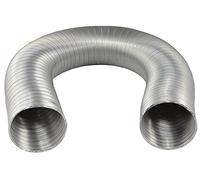 R.G. Gaine Technique Flexible Aluflex 150mm, Conduit de Ventilation Extensible en Aluminium 3m, Tuyau d'Évacuation d'air Robuste, Climatisation et VMC