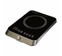R.G.V. TURBO 2000 Brosse La Induction La Une Zone de Cuisson Touch Noir/Inox