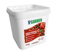 R’GARDEN - Engrais Organique Tomates & Potager | Engrais Naturel Longue Durée | Récoltes Abondantes | Utilisable en Agriculture Biologique | Fabriqué en France (3 KG)