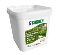 R’GARDEN - Engrais organique universel - Croissance de toutes les plantes - Action longue durée - Utilisable en Agriculture Biologique - Fabriqué en France (3K)